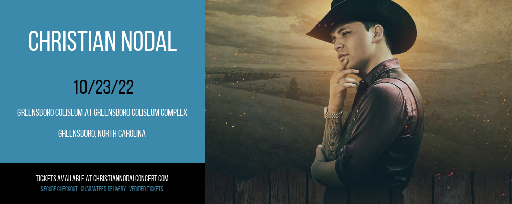 Christian Nodal at Christian Nodal Concert Tickets tickets Christian Nodal at Christian Nodal Concert Tickets