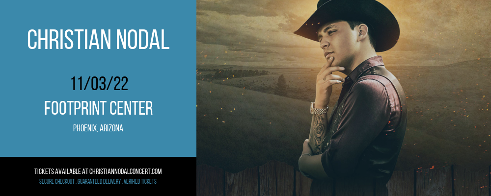 Christian Nodal at Christian Nodal Concert Tickets tickets Christian Nodal at Christian Nodal Concert Tickets