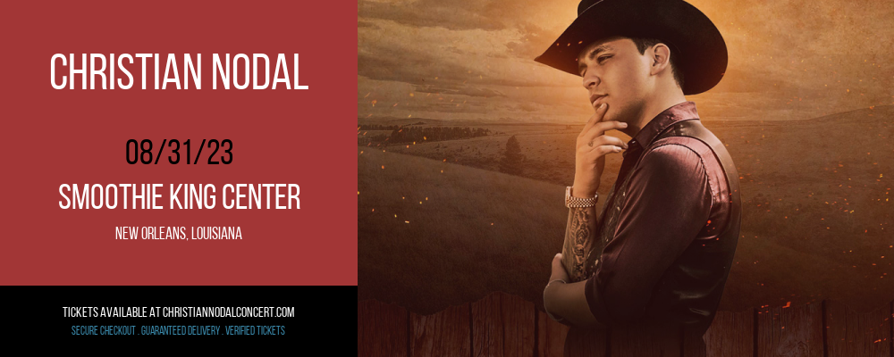 Christian Nodal at Christian Nodal Concert Tickets tickets Christian Nodal at Christian Nodal Concert Tickets
