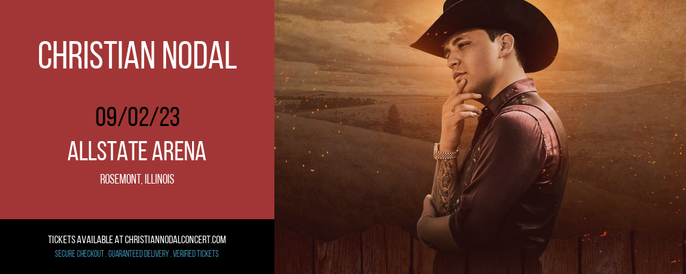 Christian Nodal at Christian Nodal Concert Tickets tickets Christian Nodal at Christian Nodal Concert Tickets